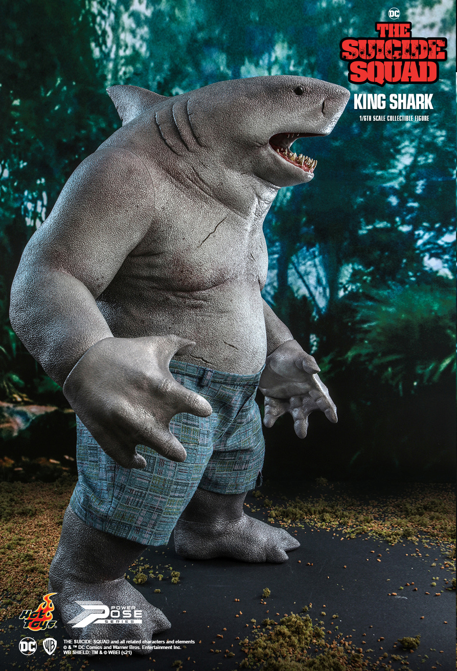 NEW PRODUCT: HOT TOYS: THE SUICIDE SQUAD KING SHARK 1/6TH SCALE COLLECTIBLE FIGURE 4506