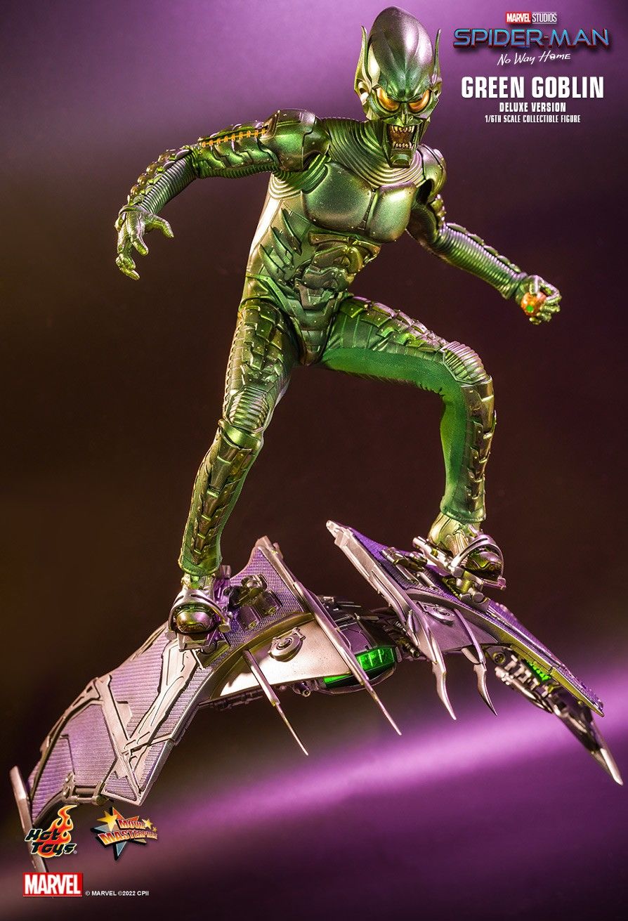 Marvel - NEW PRODUCT: HOT TOYS: SPIDER-MAN: NO WAY HOME GREEN GOBLIN 1/6TH SCALE COLLECTIBLE FIGURE (STANDARD & DELUXE) 4589