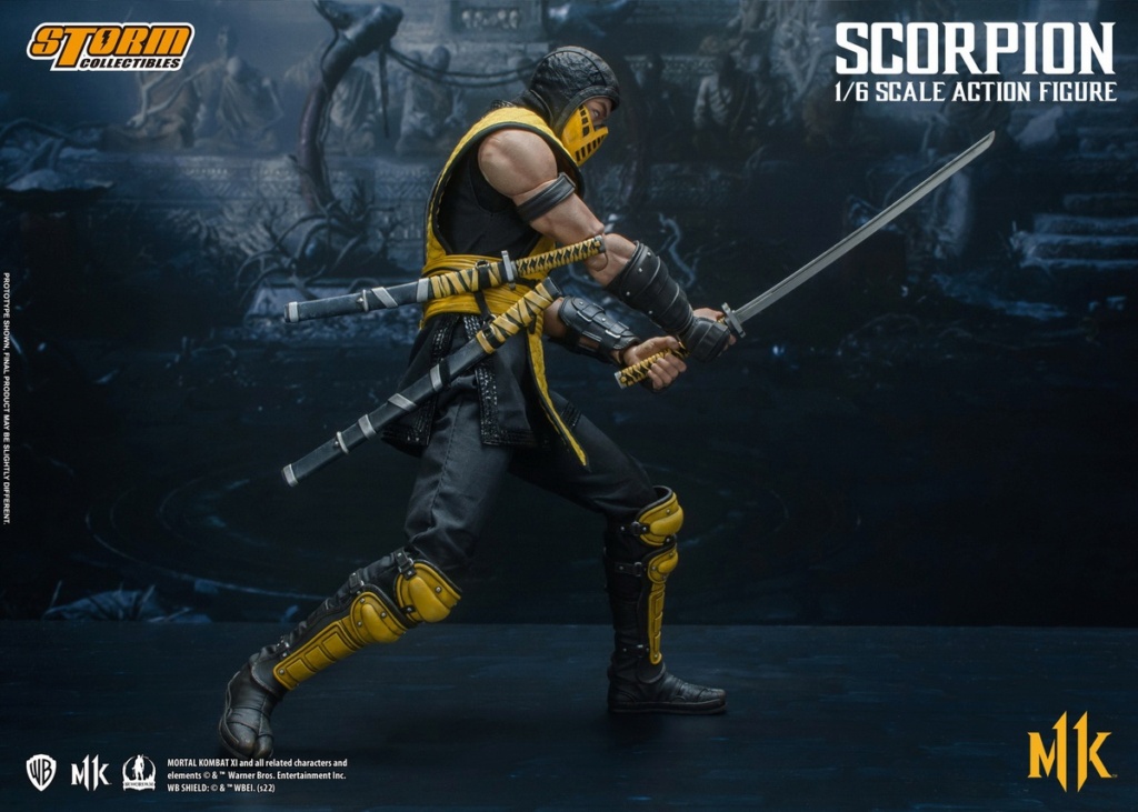 Scorpion - NEW PRODUCT: Storm Toys: 1/6 "Mortal Kombat" Series - Scorpion/Scorpion Action Figure 46061610
