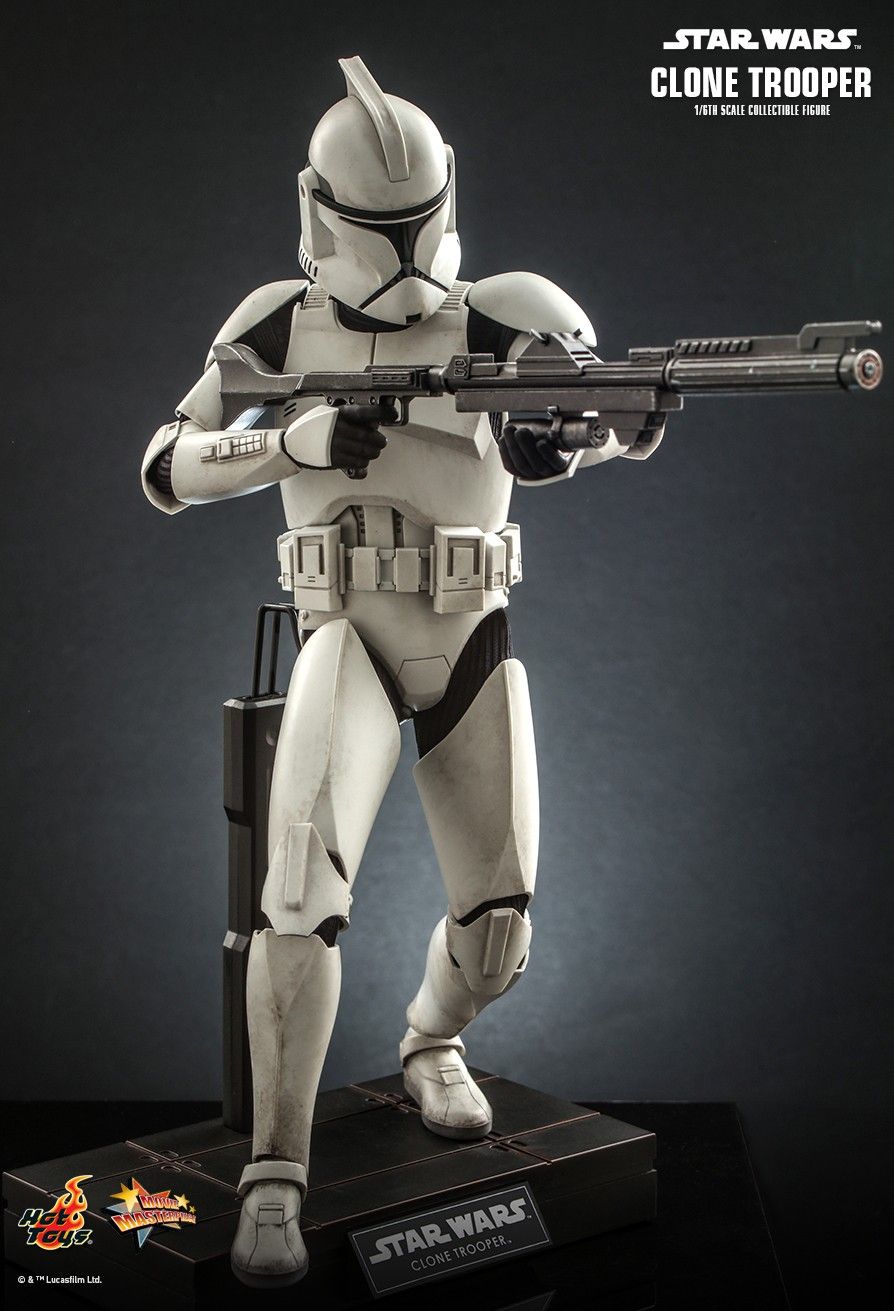 movie - NEW PRODUCT: HOT TOYS: STAR WARS EPISODE II: ATTACK OF THE CLONES™ CLONE TROOPER™ 1/6TH SCALE COLLECTIBLE FIGURE 4645