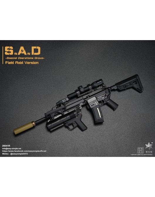 Easy - NEW PRODUCT: Easy&Simple 26041R 1/6 Scale S.A.D Special Operation Group Field Raid Version 47544d10