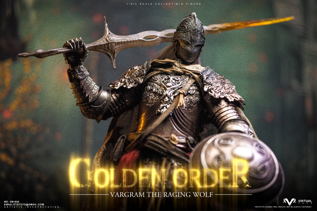 TheRagingWolf - NEW PRODUCT: Virtual Toys (VTS): 1/6 Scale GOLDEN ORDER: VARGRAM THE RAGING WOLF (standard & deluxe) & Roundtable Hold Base & Grace Base 4783