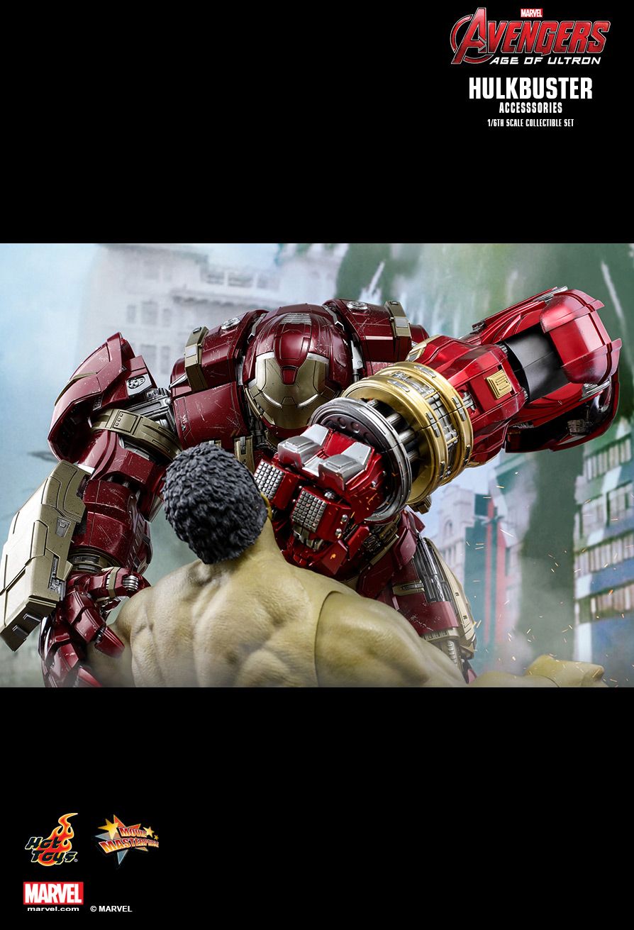 Accessories - NEW PRODUCT: HOT TOYS: AVENGERS: AGE OF ULTRON HULKBUSTER 1/6TH SCALE ACCESSORIES COLLECTIBLE SET 481