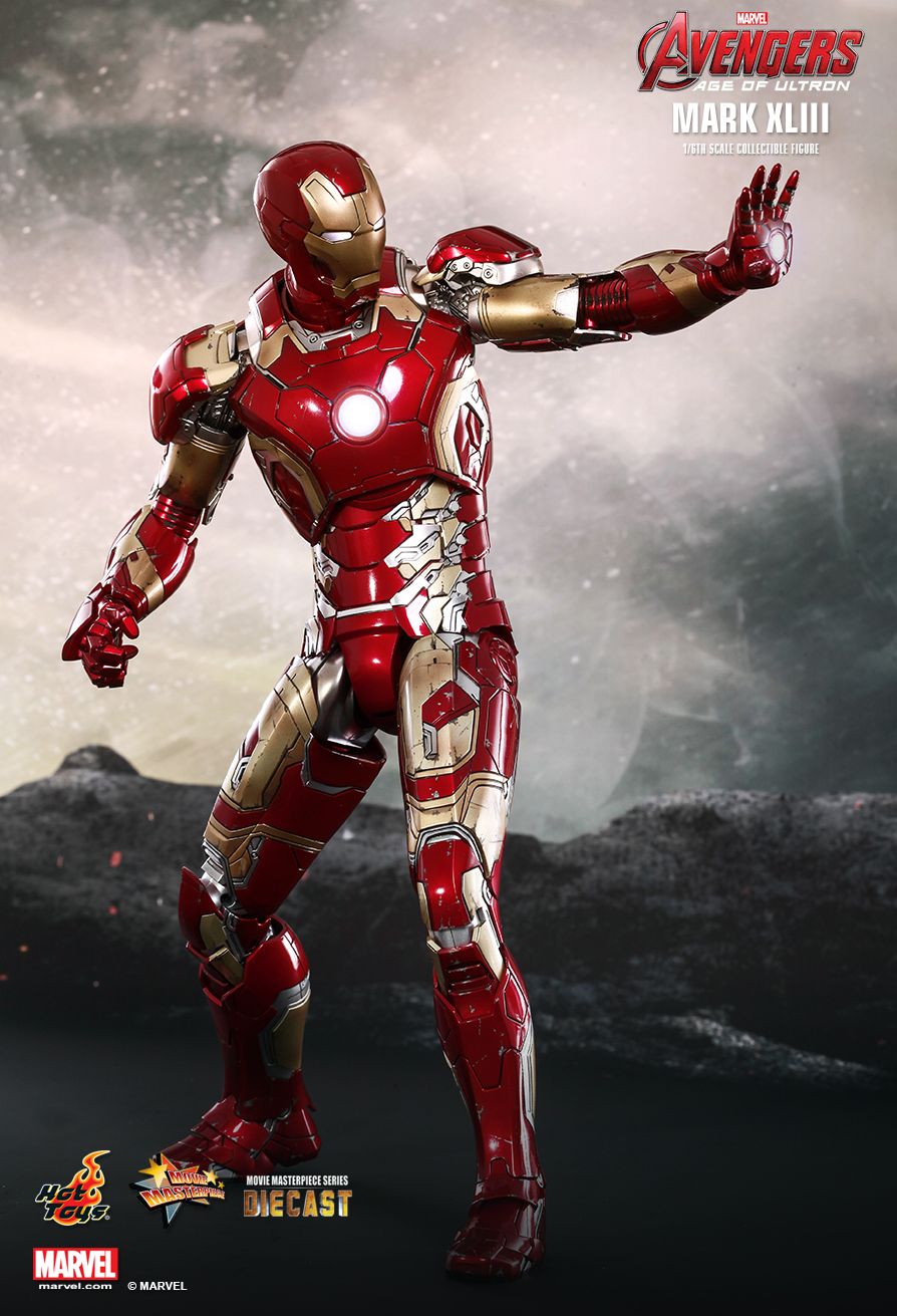 Avengers - NEW PRODUCT: HOT TOYS: AVENGERS: AGE OF ULTRON MARK XLIII 1/6TH SCALE COLLECTIBLE FIGURE 482