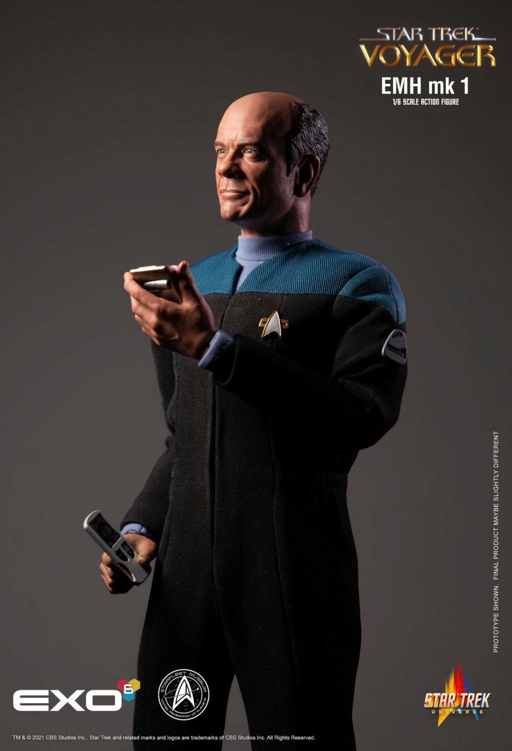 Sci-Fi - NEW PRODUCT: Exo-6: The Doctor (Emergency Medical Hologram, EMH) 1/6 scale action figure  4a4fad10