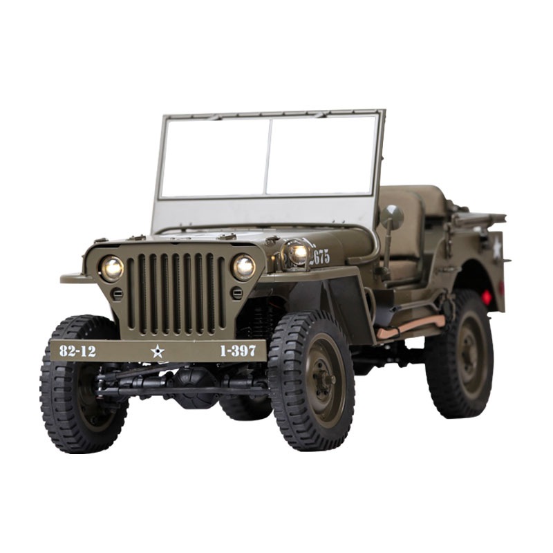 WWII - NEW PRODUCT: ROCHOBBY: 1/6 scale 1941 MB climber (Wasley Jeep) remote control climbing car  4cadf910