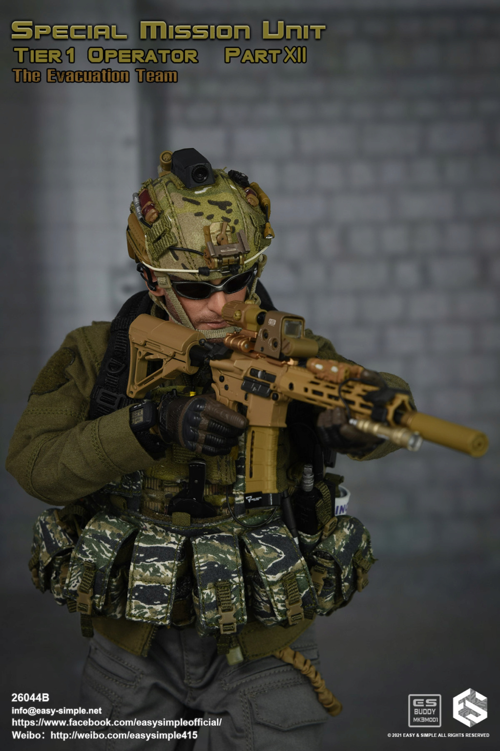 SpecialMissionUnit - NEW PRODUCT: Easy&Simple: 26044B Special Mission Unit Tier1 Operator Part XII The Evacuation Team 4dac3d10