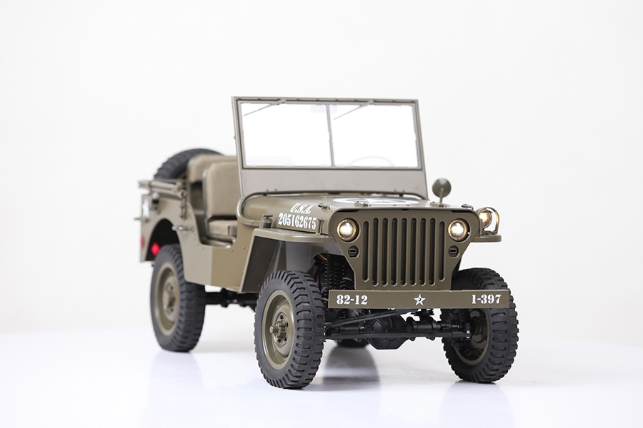 NEW PRODUCT: ROCHOBBY: 1/6 scale 1941 MB climber (Wasley Jeep) remote control climbing car  4fe3ce10