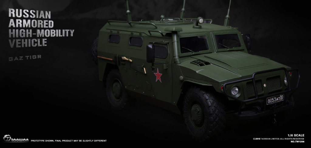 russian - NEW PRODUCT: [GT-1206] 1/6 RUSSIAN ARMORED HIGH-MOBILITY VEHICLE by GO-TRUCK 510