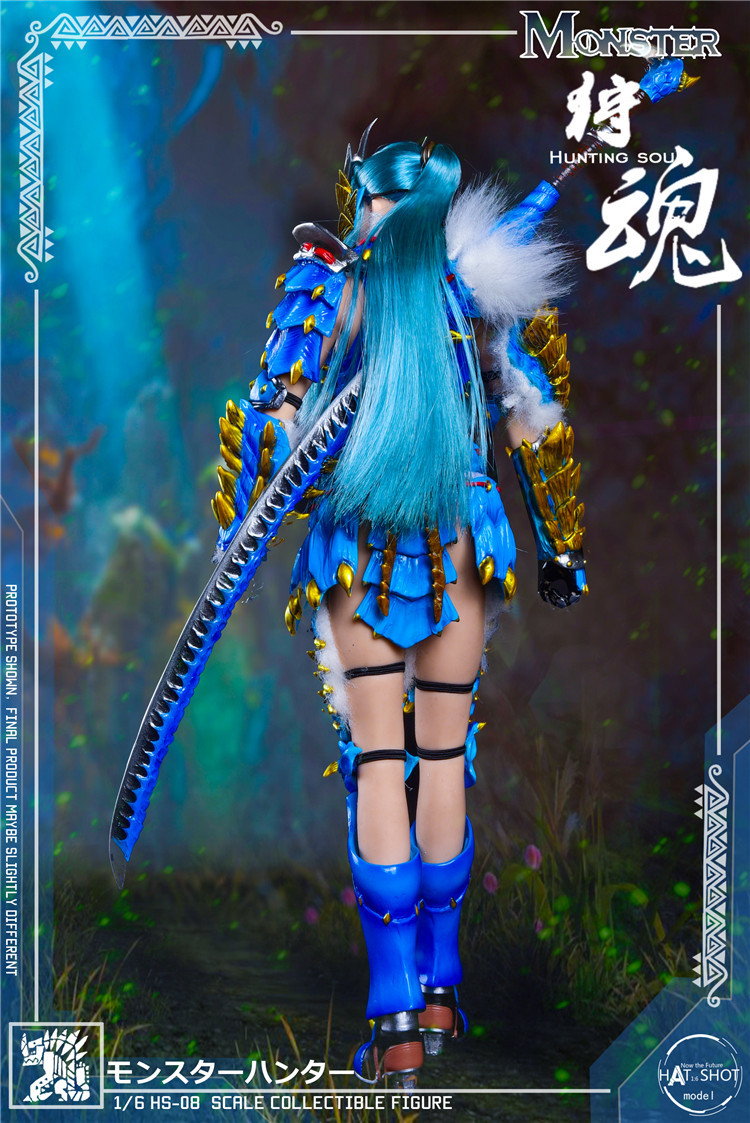 Anime-style - NEW PRODUCT: HATSHOT: [HS-08] 1:6 Hunting Soul Doll Version Figure Accessories & [HS-08D] 1:6 Hunting Soul Doll & Platform Version Figure Accessories 5164