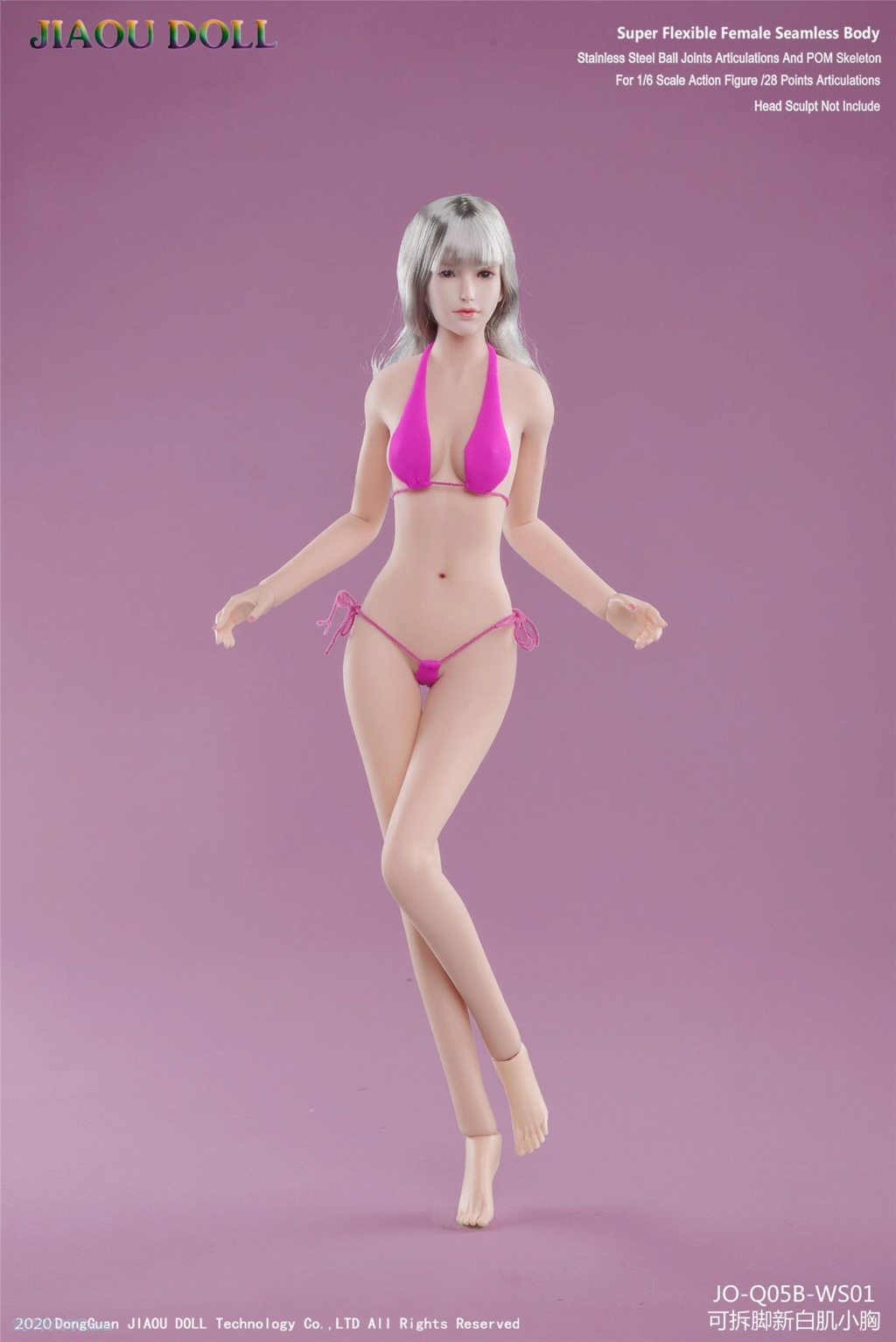 NEW PRODUCT: JIAOU DOLL: 1/6 scale Asian Shape Body (3 colors) 51820212