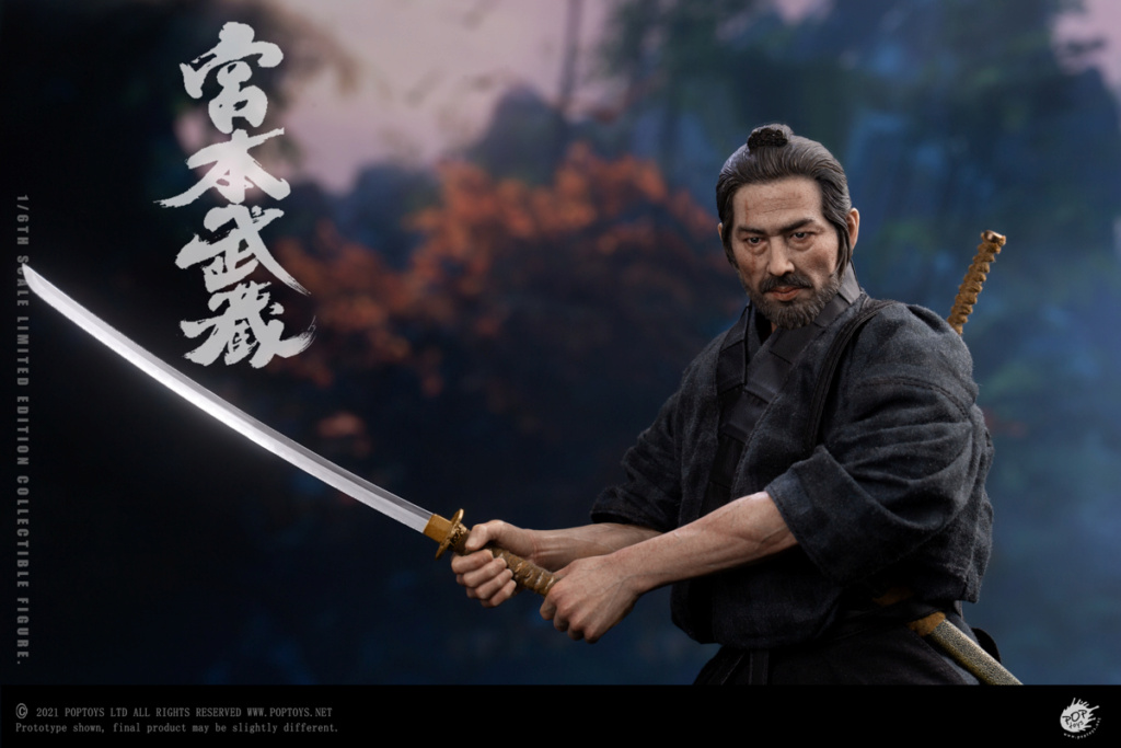 Japanese - NEW PRODUCT: PopToys: 1/6 Miyamoto Musashi Action Figure (#EX037) 52e6b110