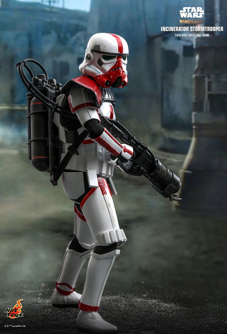 StreamingTV - NEW PRODUCT: HOT TOYS: THE MANDALORIAN INCINERATOR STORMTROOPER 1/6TH SCALE COLLECTIBLE FIGURE 5300