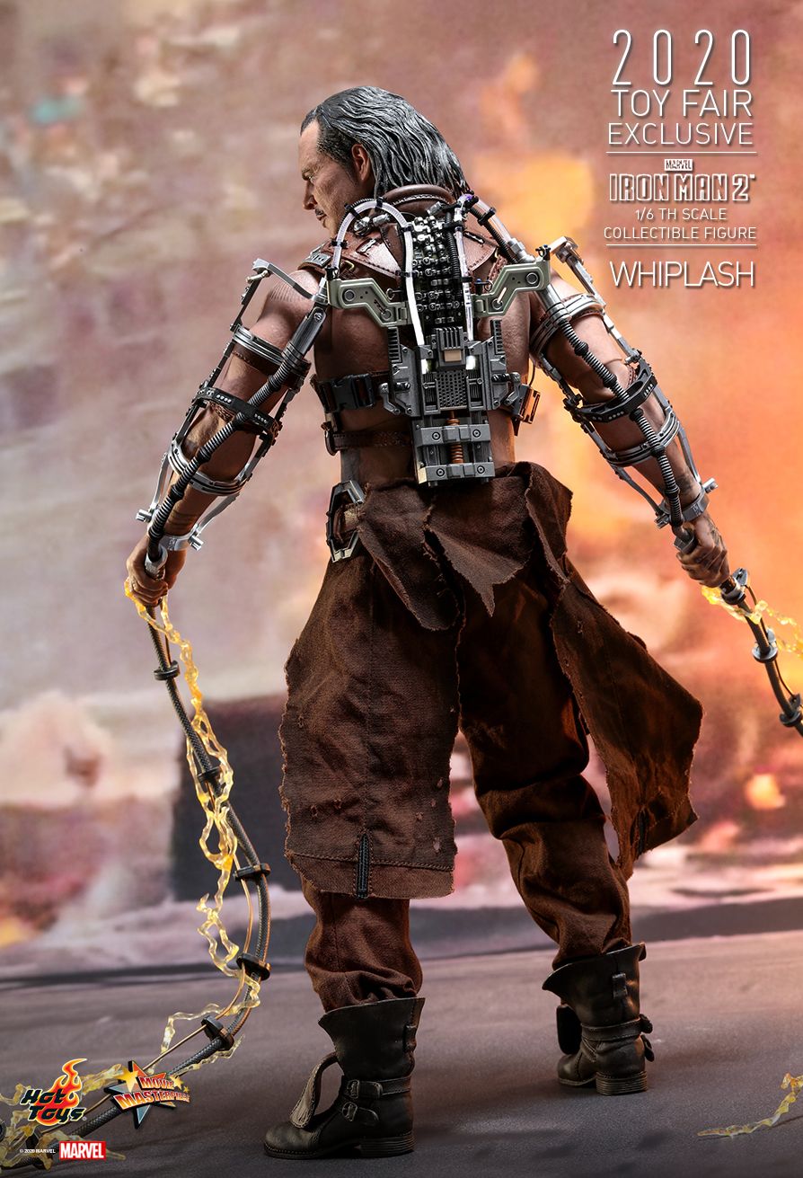 Marvel - NEW PRODUCT: HOT TOYS: IRON MAN 2 WHIPLASH 1/6TH SCALE COLLECTIBLE FIGURE (EXCLUSIVE VERSION) 5352