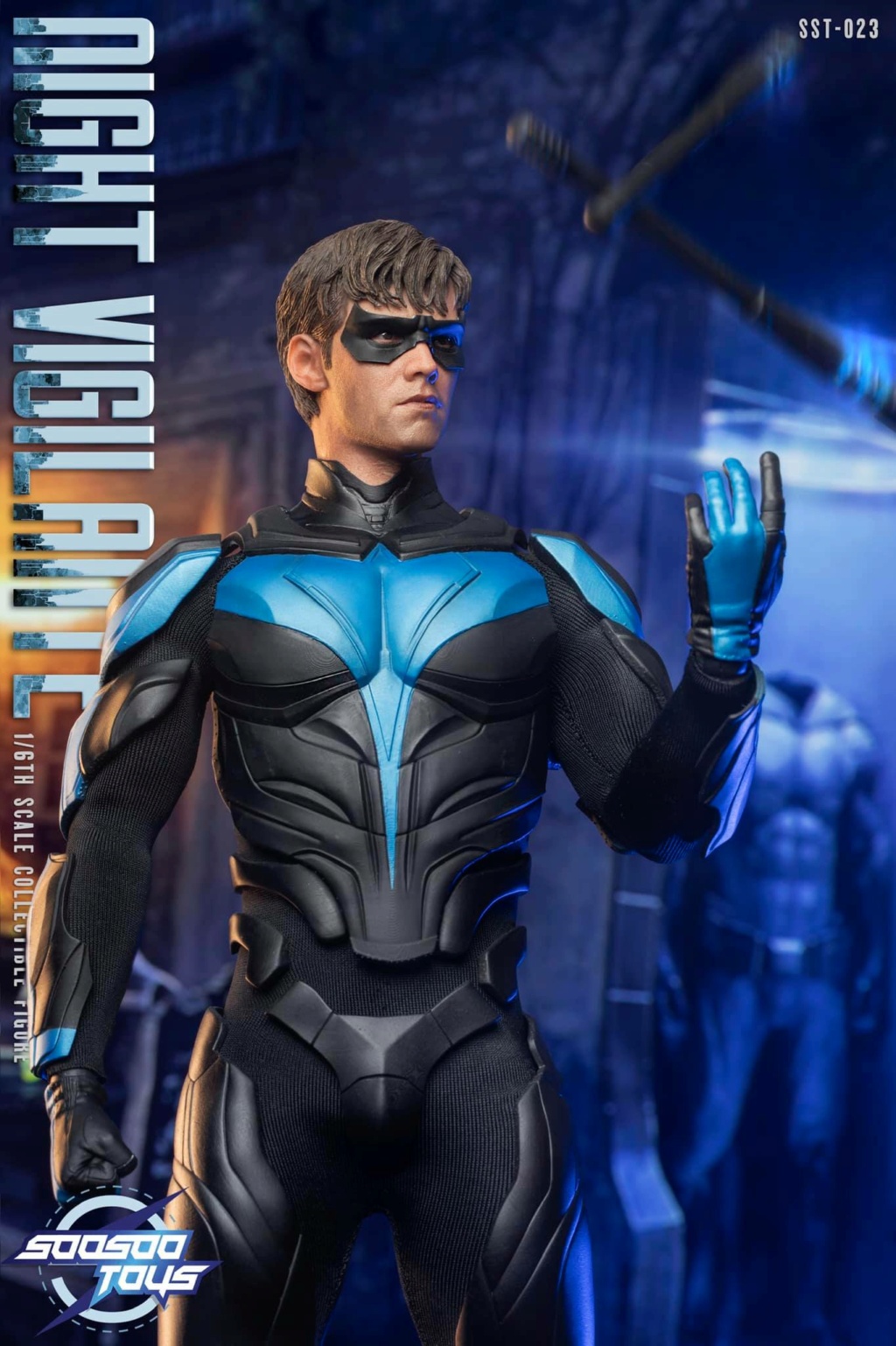 male - NEW PRODUCT: SOOSOOTOYS: 1/6 scale SST023 Night Vigilante Action Figure 5394