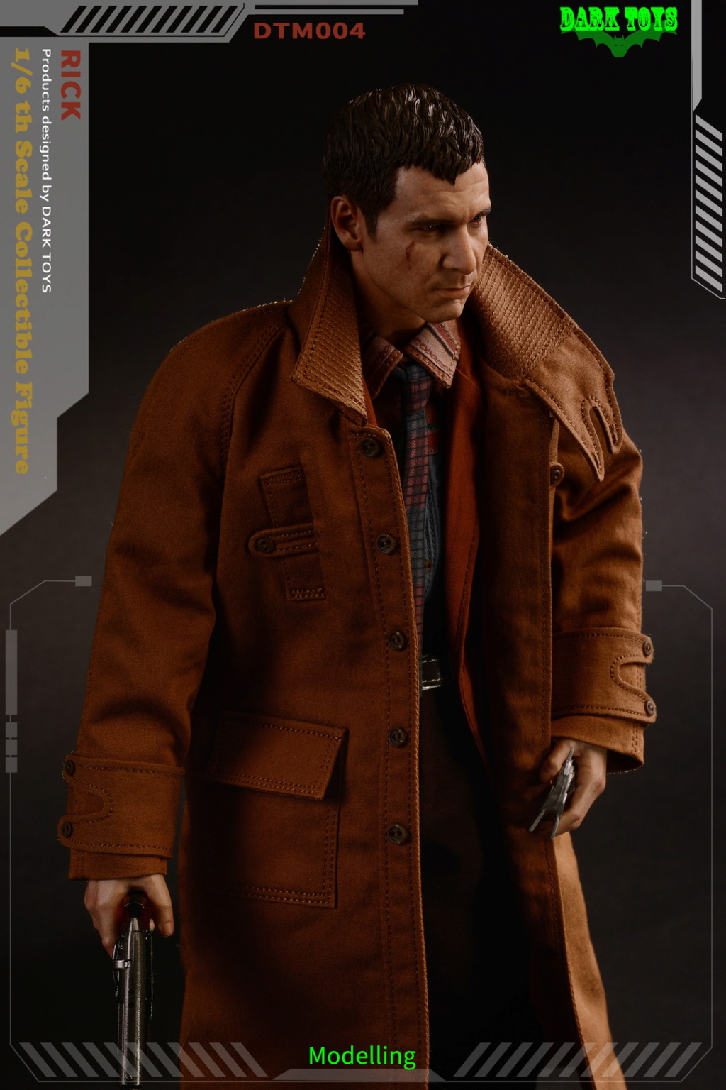 Sci-fi - NEW PRODUCT: Dark Toys: 1/6 Blade Runner Rick Luxury Set Action Figure #DTM004 5401