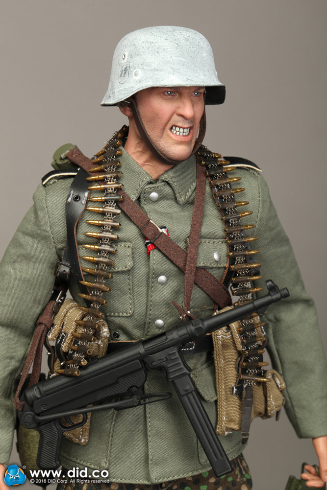 German - NEW PRODUCT: DiD 1/6 scale figure Egon - SS-Panzer-Division Das Reich MG42 Gunner B 543