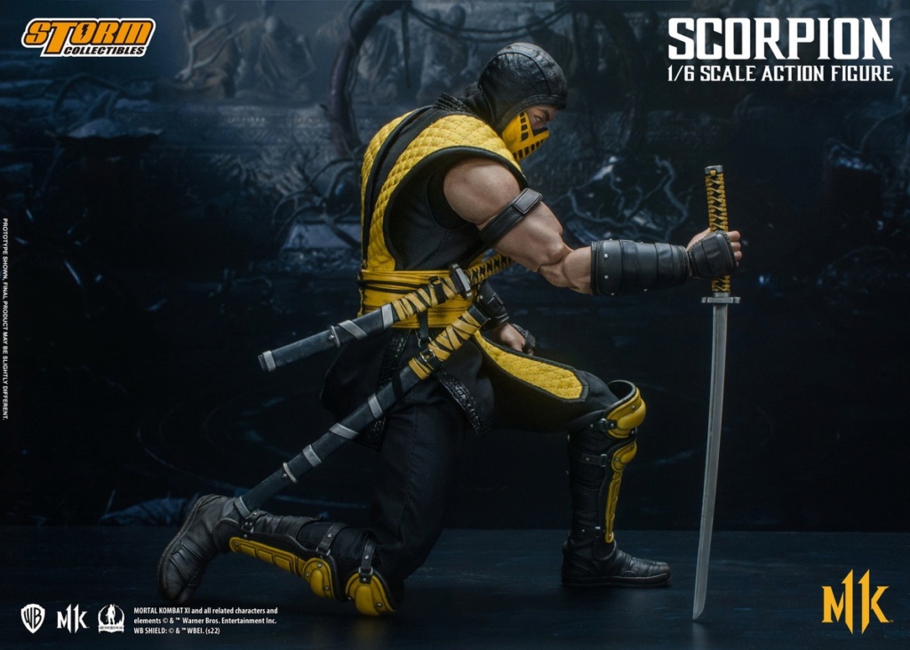 NEW PRODUCT: Storm Toys: 1/6 "Mortal Kombat" Series - Scorpion/Scorpion Action Figure 5481ee10