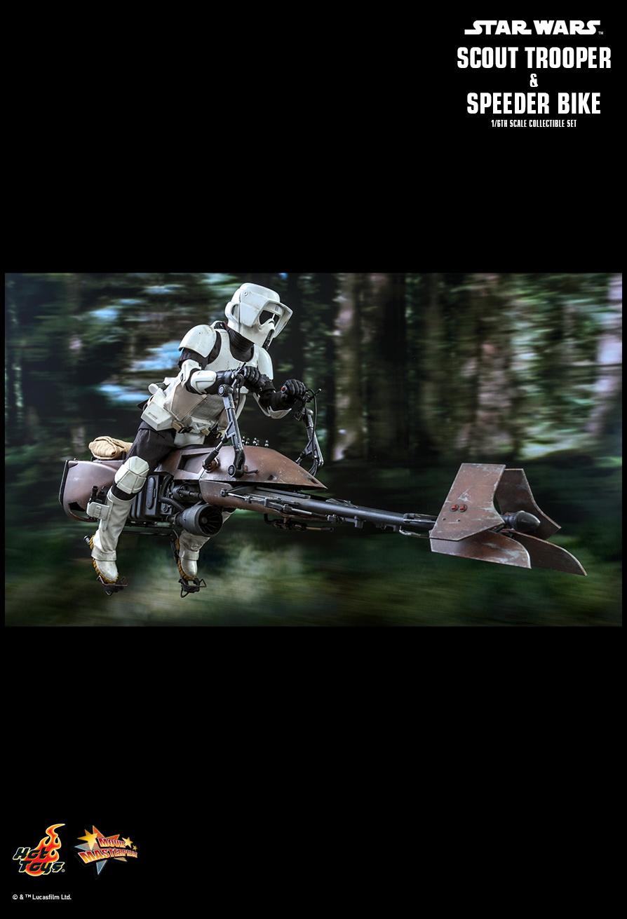 StarWars - NEW PRODUCT: HOT TOYS: STAR WARS: 1/6 scale: RETURN OF THE JEDI SCOUT TROOPER & SCOUT TROOPER AND SPEEDER BIKE 1/6TH SCALE COLLECTIBLE SET 5488