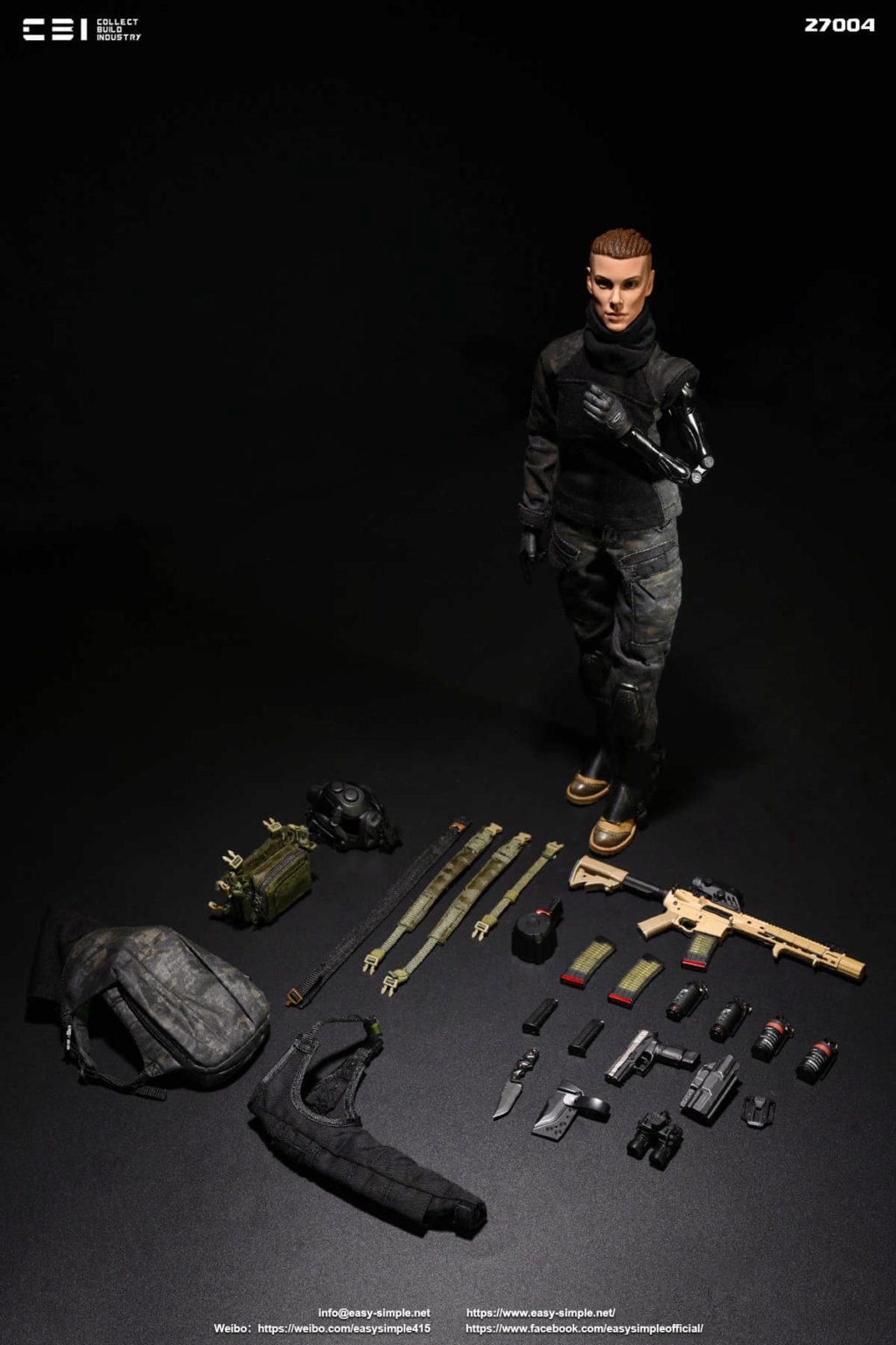 easy - NEW PRODUCT: CBI & Easy&Simple: 27004 1/6 ERICA STORM - TASK FORCE 58 CPO action figure 5649