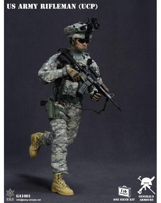 ModernMilitary - NEW PRODUCT: General's Armoury: GA1001 1/6 Scale US ARMY Rifleman (UCP) 6-528x26