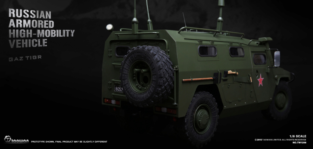 Truck - NEW PRODUCT: [GT-1206] 1/6 RUSSIAN ARMORED HIGH-MOBILITY VEHICLE by GO-TRUCK 611