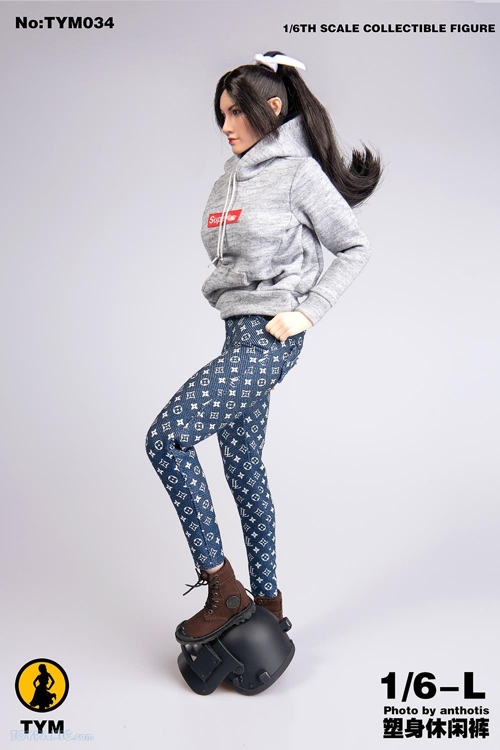 clothes - NEW PRODUCT: 1/6 LL Trendy printed jeans  From Technic Toys  Code: TYM034 61201910