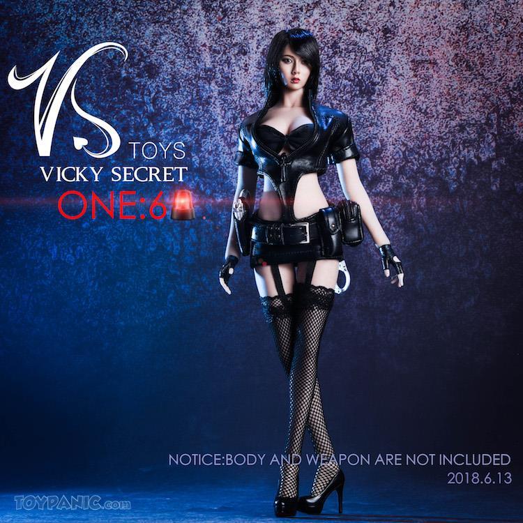 NEW PRODUCT: VSToys: 1/6 COS Policewoman Uniform Suit (2 colors) NSFW? 61520110