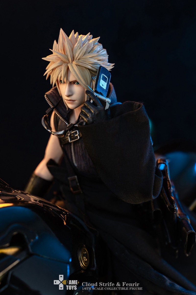 GameToys - NEW PRODUCT: GAMETOYS :1/6 Cloud Strife Figure AC Version & Cloud Fenrir Exclusive Motorcycle (GT-006A,B & C - Deluxe Set) 62454510