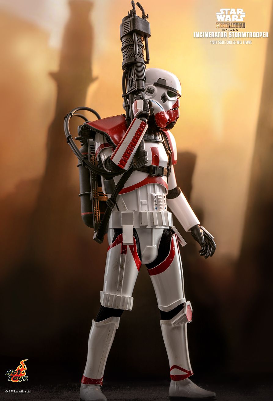 Sci-Fi - NEW PRODUCT: HOT TOYS: THE MANDALORIAN INCINERATOR STORMTROOPER 1/6TH SCALE COLLECTIBLE FIGURE 6288