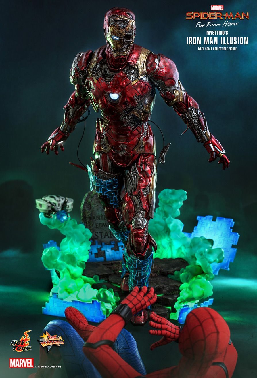 marvel - NEW PRODUCT: HOT TOYS: SPIDER-MAN: FAR FROM HOME MYSTERIO’S IRON MAN ILLUSION 1/6TH SCALE COLLECTIBLE FIGURE 6342