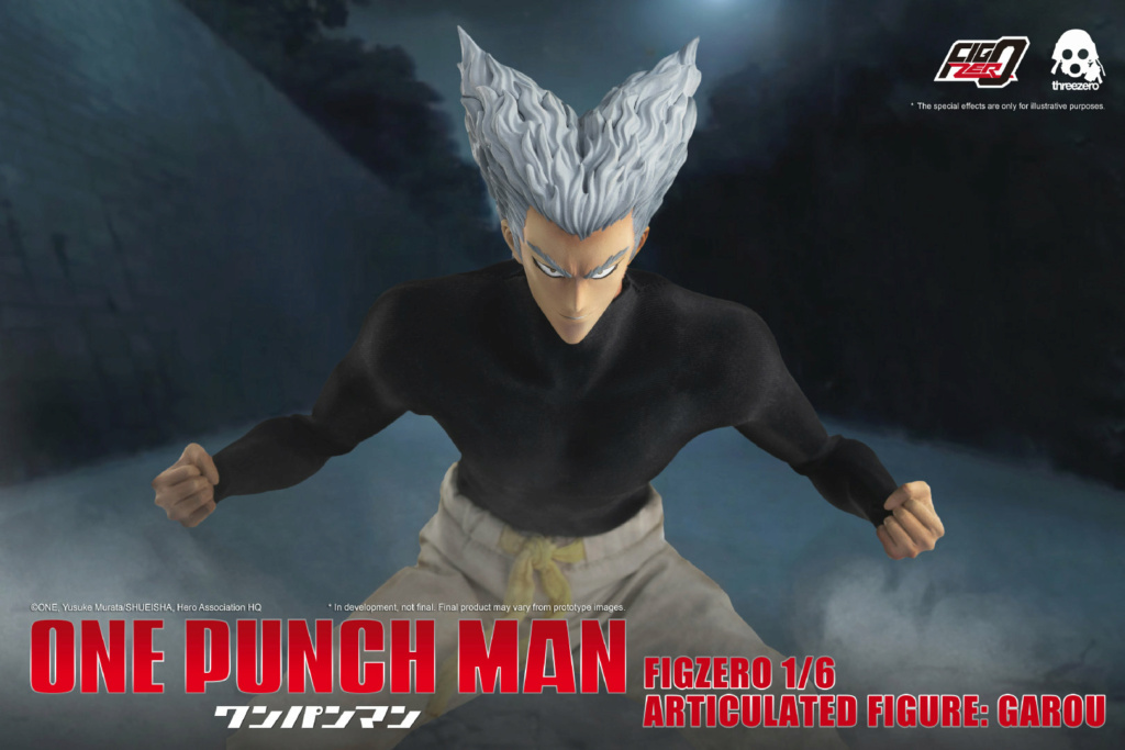 Anime - NEW PRODUCT: Threezero: 1/6 "One Punch Man" Season 2 Hungry Wolf Collectible Doll 6409