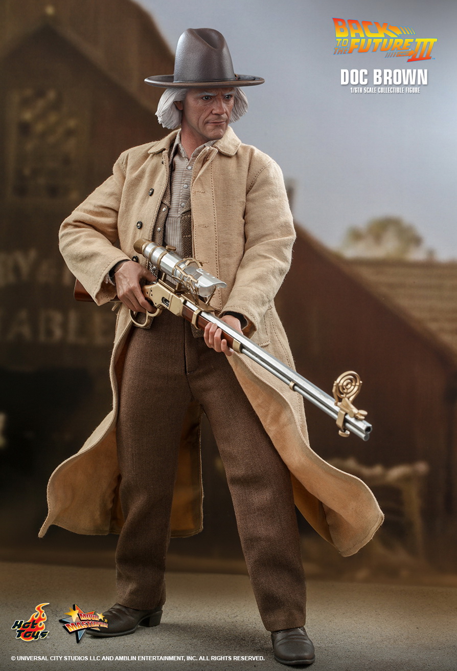 DocBrown - NEW PRODUCT: HOT TOYS: BACK TO THE FUTURE PART III DOC BROWN 1/6TH SCALE COLLECTIBLE FIGURE 6470