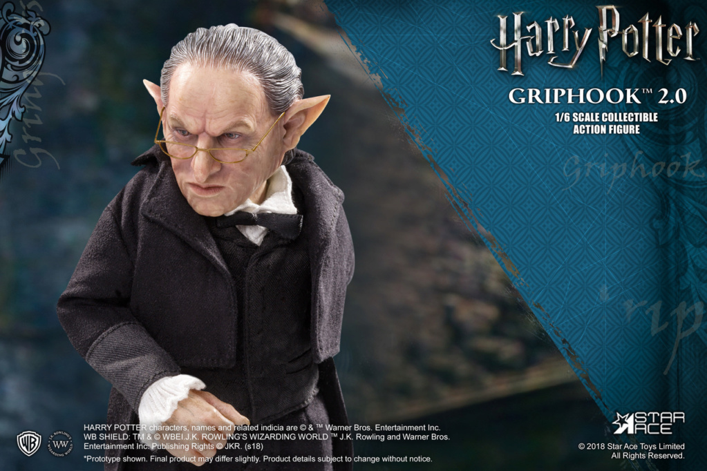 fantasy - NEW PRODUCT: [SA-0060] Star Ace 1/6 Griphook 2.0 in Harry Potter 7.7" Tall 660