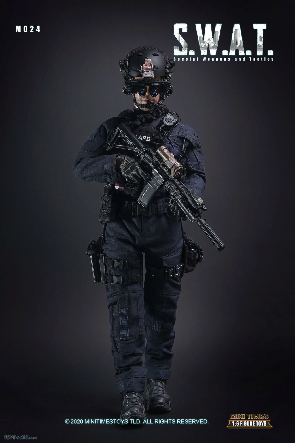 NEW PRODUCT: Mini Time Toys: 1/6 scale SWAT 2.0 Action Figure (with Shoot House) 69202011