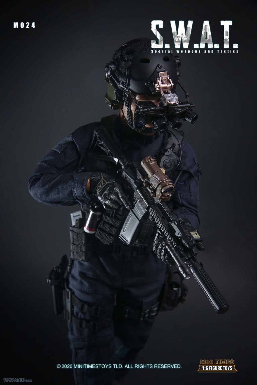 NEW PRODUCT: Mini Time Toys: 1/6 scale SWAT 2.0 Action Figure (with Shoot House) 69202013