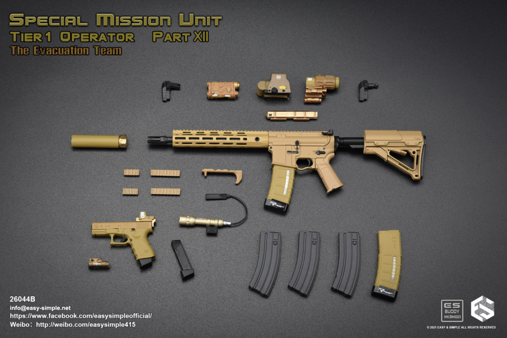 SpecialMissionUnit - NEW PRODUCT: Easy&Simple: 26044B Special Mission Unit Tier1 Operator Part XII The Evacuation Team 69713210