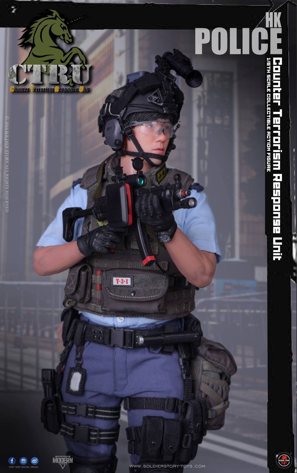 SoldierStory - NEW PRODUCT: Soldier Story 1/6th scale Counter Terrorism Response Unit (CTRU) Assault Team figure 7137