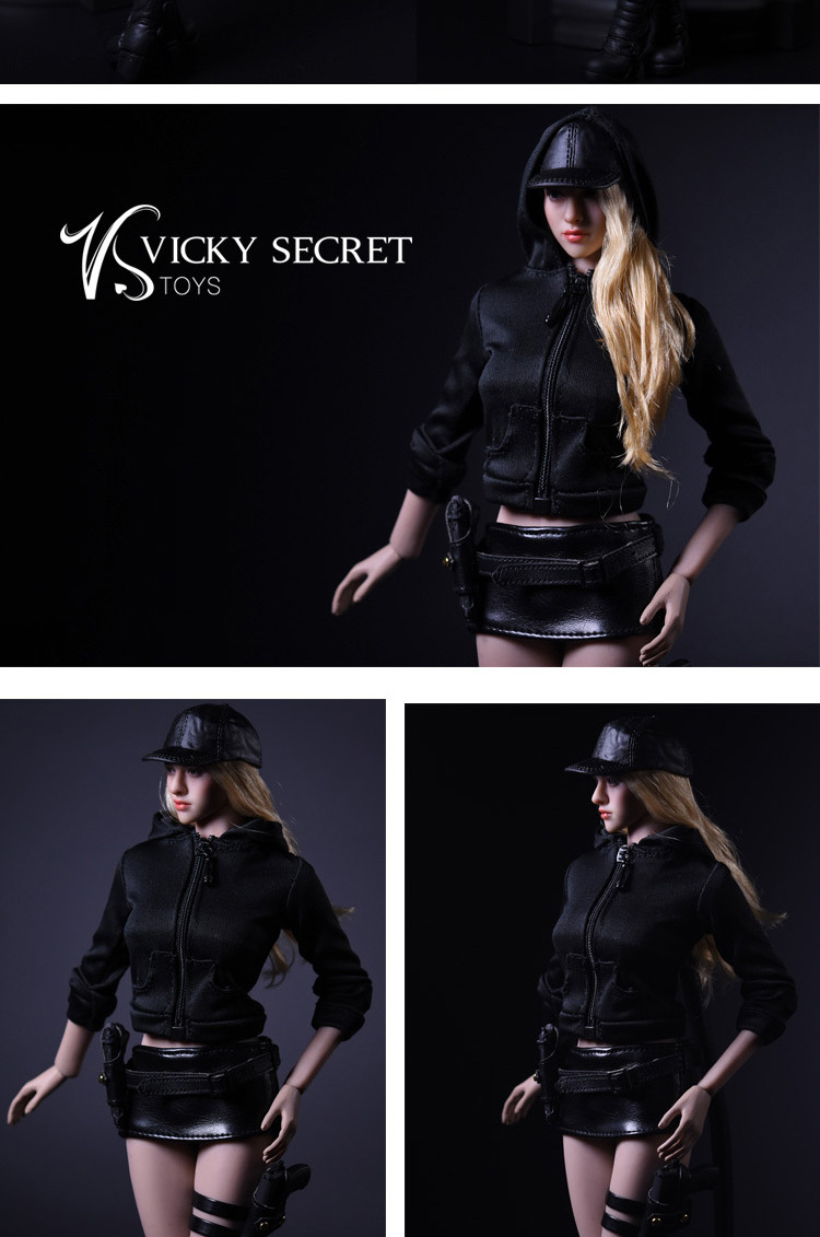 accessories - NEW PRODUCT: 1/6 Female Assassin Clothing Set by VS Toys (2 styles) 7209