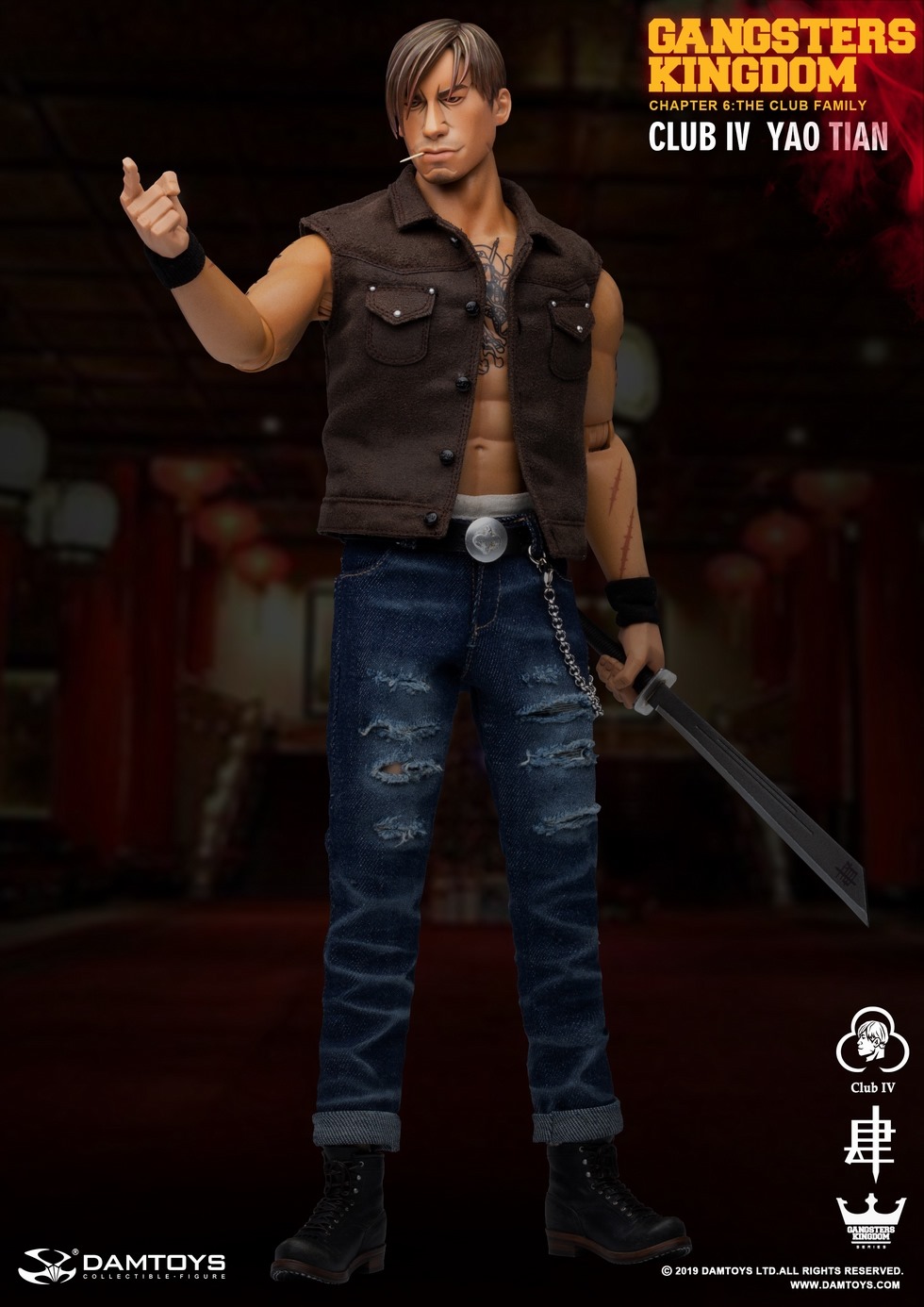 Club4 - NEW PRODUCT: DAMTOYS 1/6 Gangsters Kingdom -Club 4 YaoTian GK019 7274