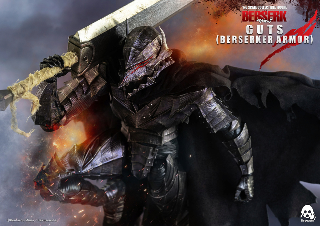 Berserk - NEW PRODUCT: THREEZERO: BERSERK GUTS BERSERKER ARMOR 1/6 SCALE ACTION FIGURE 7285