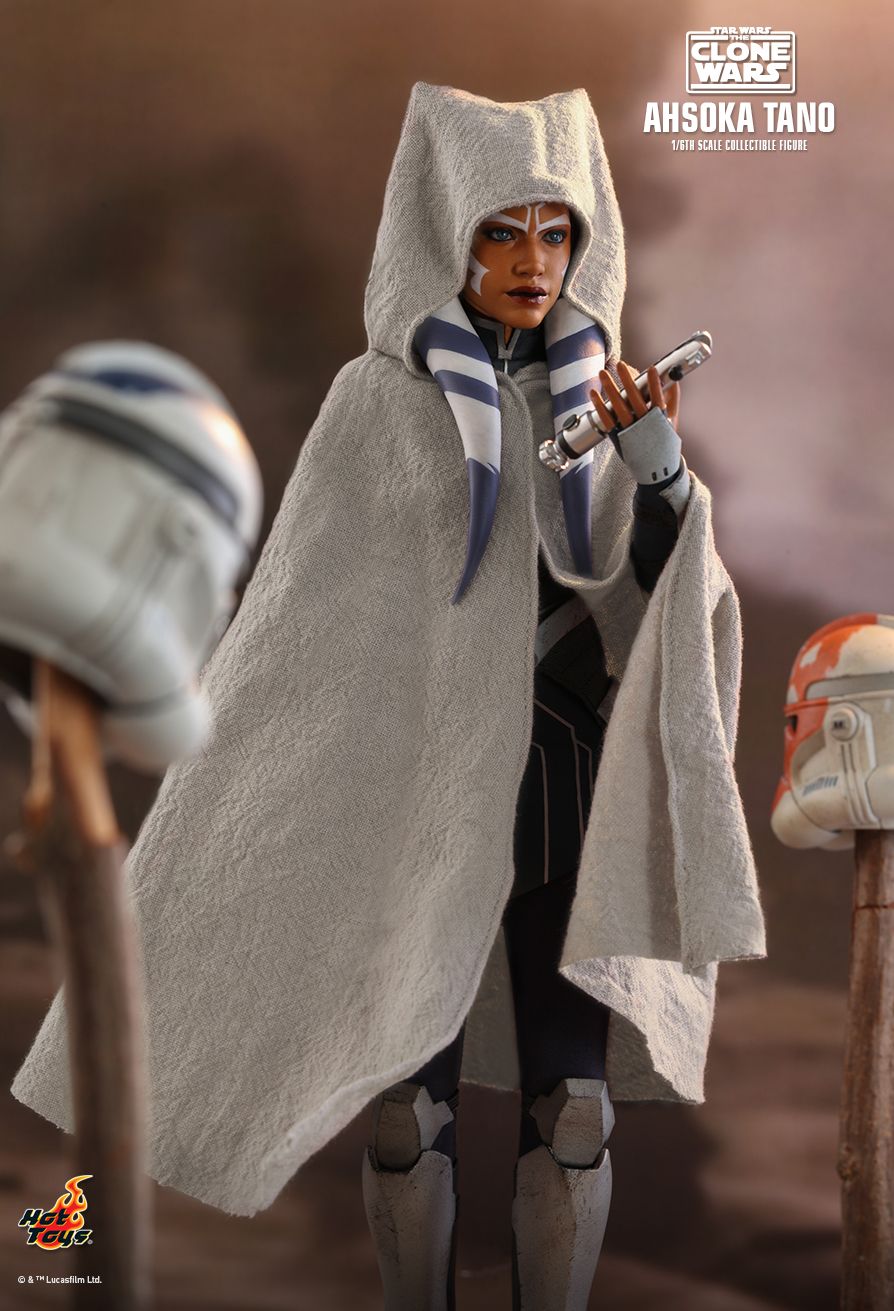 sci-fi - NEW PRODUCT: HOT TOYS: STAR WARS: THE CLONE WARS™ AHSOKA TANO™ 1/6TH SCALE COLLECTIBLE FIGURE 7346