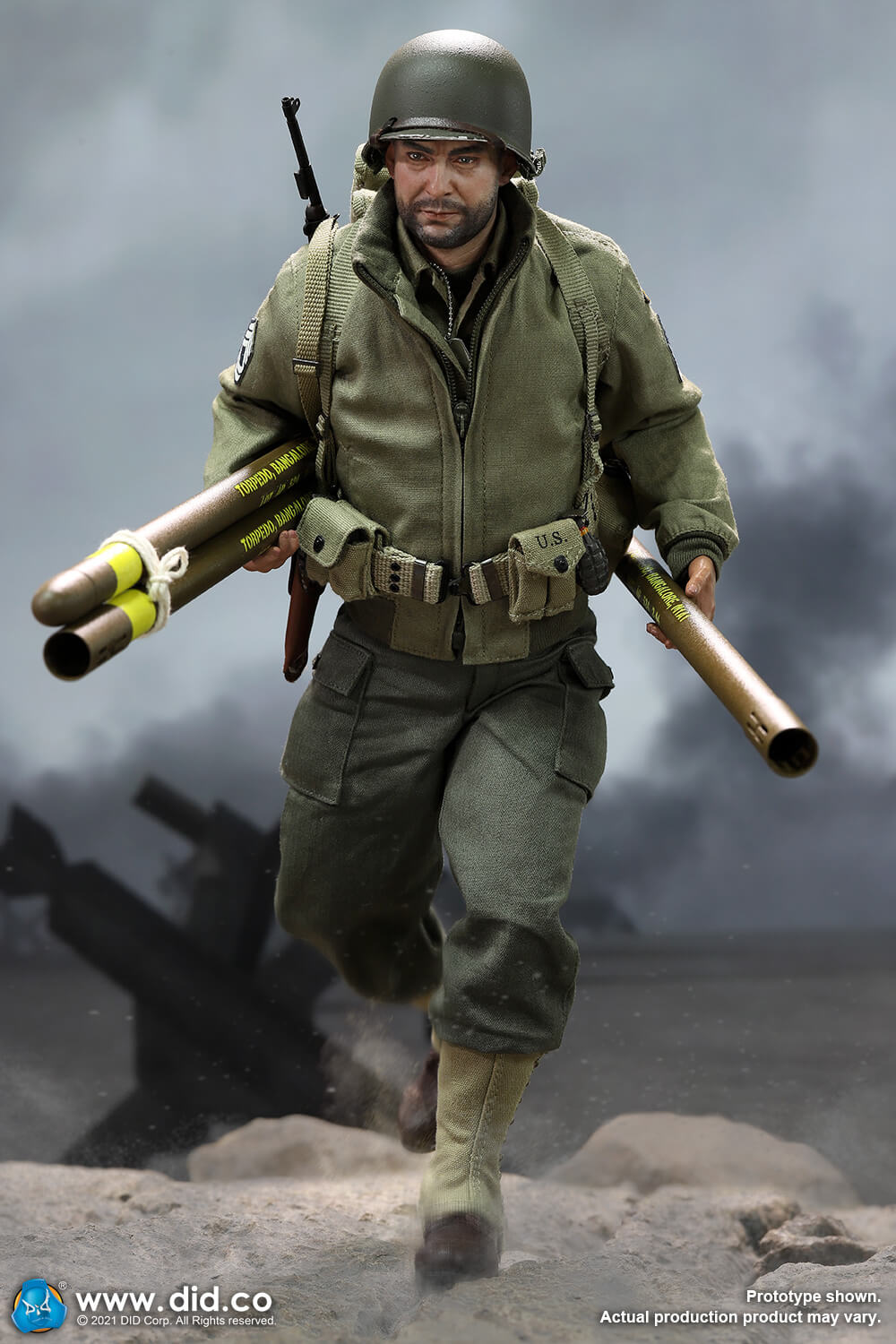 NEW PRODUCT: DiD: 1/6 scale A80150  WWII US 2nd Ranger Battalion Series 5 – Sergeant Horvath 7406