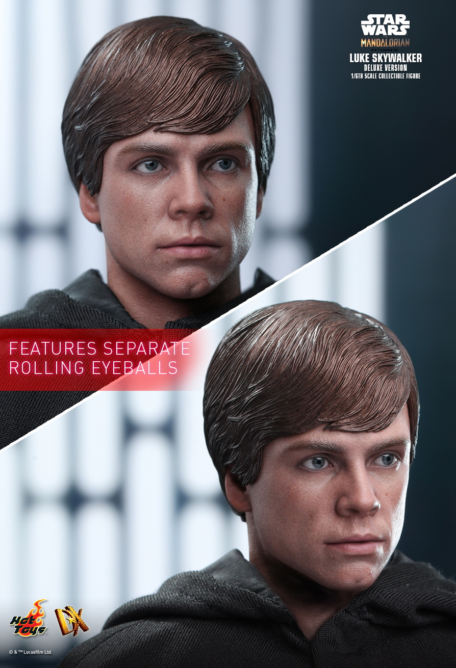 Mandalorian - NEW PRODUCT: HOT TOYS: STAR WARS: THE MANDALORIAN™ LUKE SKYWALKER™ (DELUXE VERSION) 1/6TH SCALE COLLECTIBLE FIGURE 7435