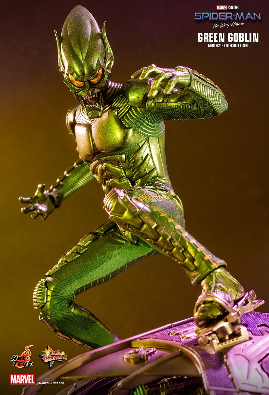 NEW PRODUCT: HOT TOYS: SPIDER-MAN: NO WAY HOME GREEN GOBLIN 1/6TH SCALE COLLECTIBLE FIGURE (STANDARD & DELUXE) 7501