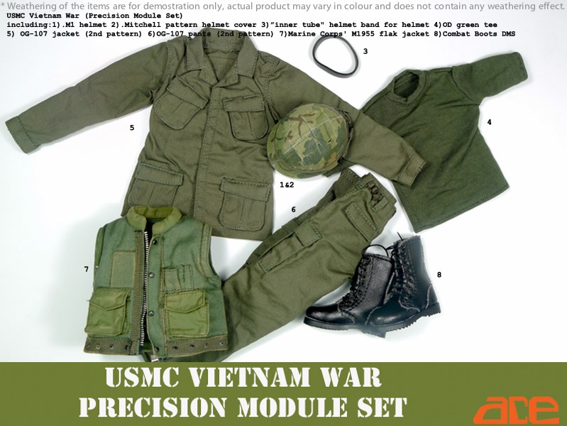 VietnamEra - NEW PRODUCT: ACE: Vietnam Era US Uniform Set 75561510