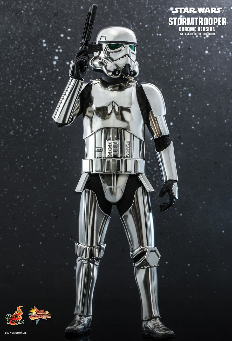 starwars - NEW PRODUCT: HOT TOYS: STAR WARS STORMTROOPER (CHROME VERSION) COLLECTIBLE FIGURE HOT TOYS EXCLUSIVE 1/6TH SCALE COLLECTIBLE FIGURE 7584