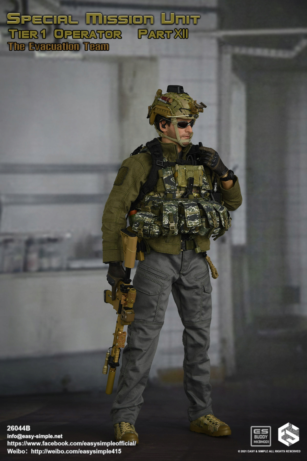 SpecialMissionUnit - NEW PRODUCT: Easy&Simple: 26044B Special Mission Unit Tier1 Operator Part XII The Evacuation Team 77220f10