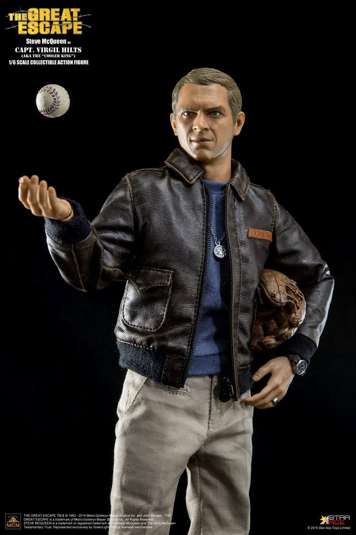 NEW PRODUCT: Star Ace Toys 1/6th Scale Steve McQueen (Special Edition) 12-inch Collectible Figure 774