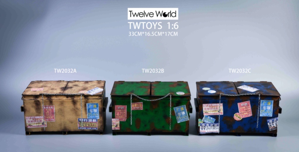 NEW PRODUCT: TWTOYS: 1/6 dumpster TW2032 metal handmade 7a540710